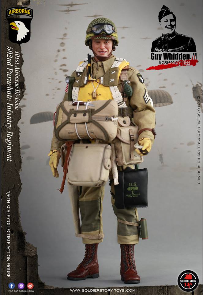 Soldier Story 1/6 WWII 101ST AIRBORNE DIVISION “GUY WHIDDEN, 34449010