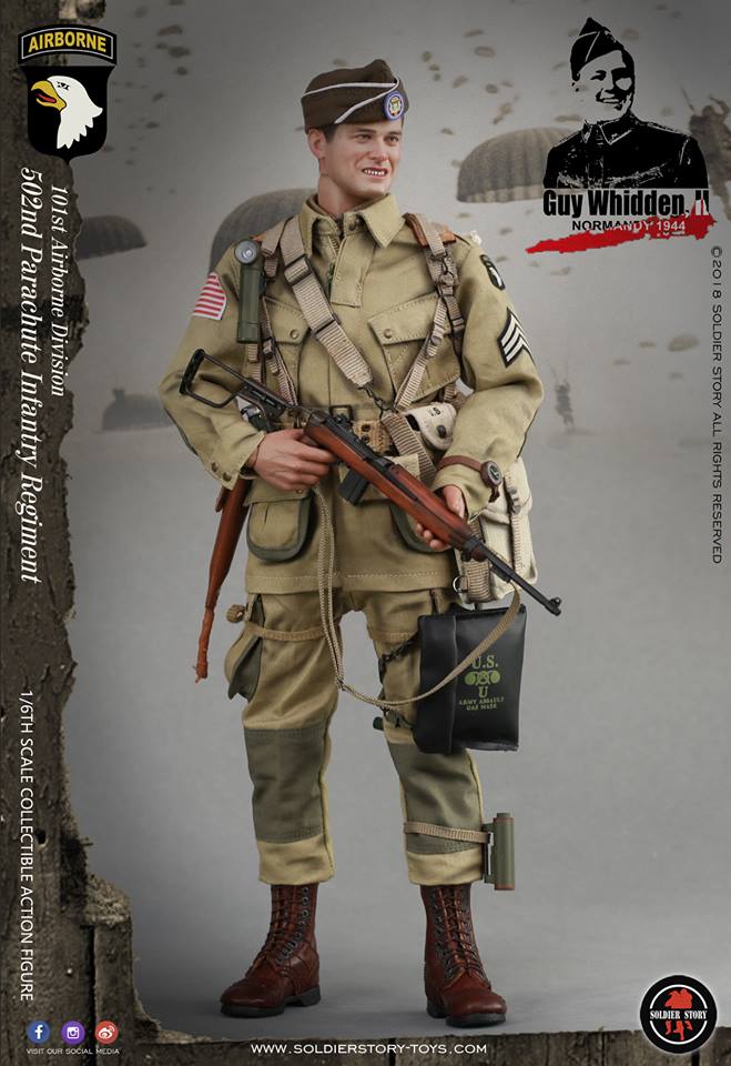 Soldier Story 1/6 WWII 101ST AIRBORNE DIVISION “GUY WHIDDEN, 34581110