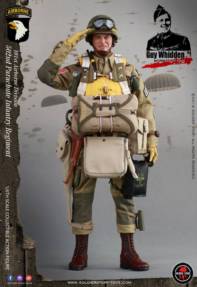 Soldier Story 1/6 WWII 101ST AIRBORNE DIVISION “GUY WHIDDEN, 34596810