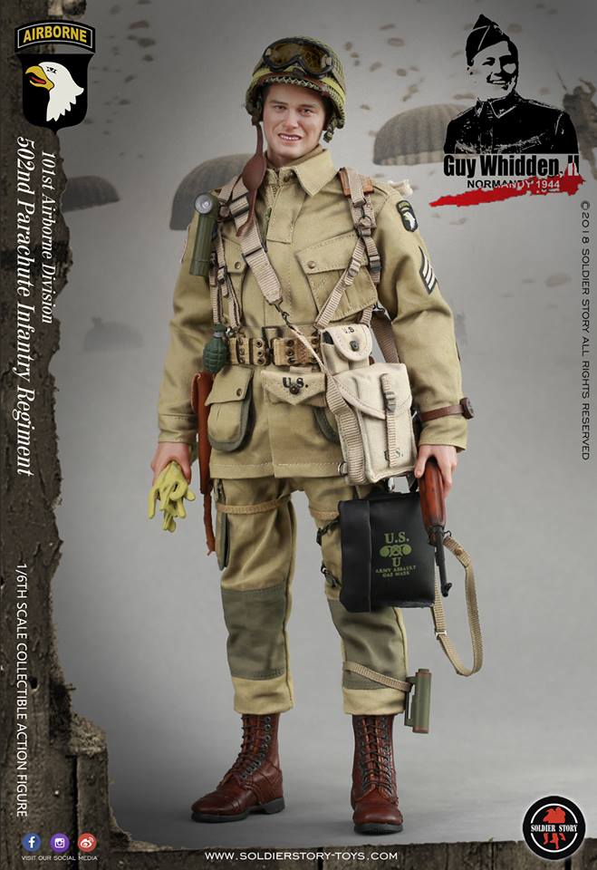 Soldier Story 1/6 WWII 101ST AIRBORNE DIVISION “GUY WHIDDEN, 34782910