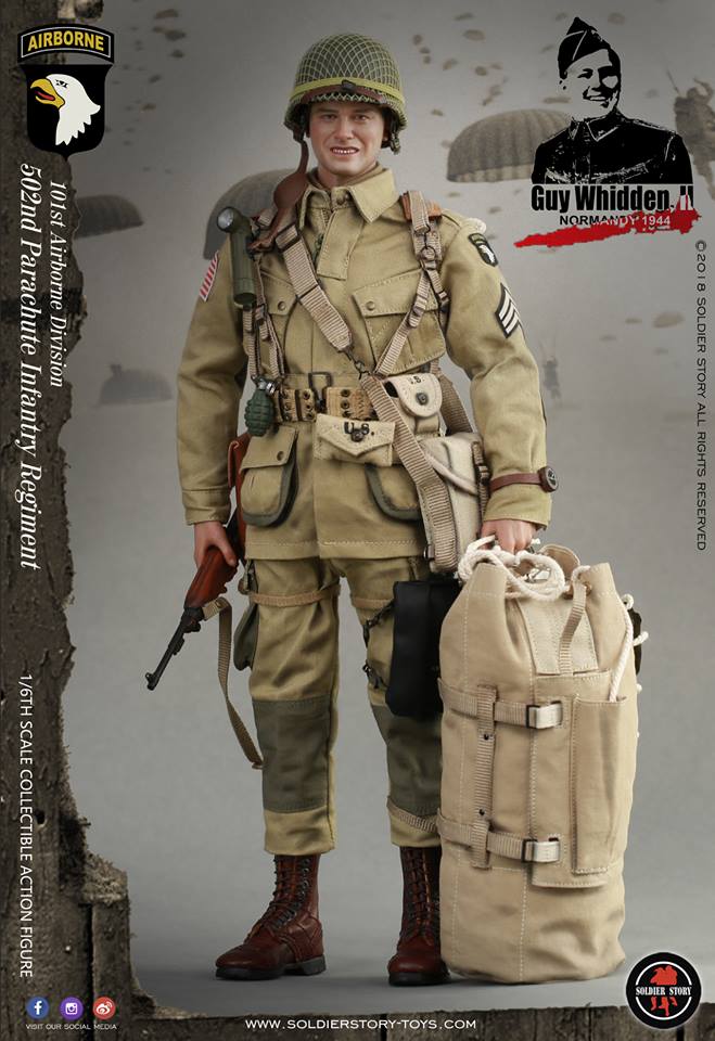 Soldier Story 1/6 WWII 101ST AIRBORNE DIVISION “GUY WHIDDEN, 34811810