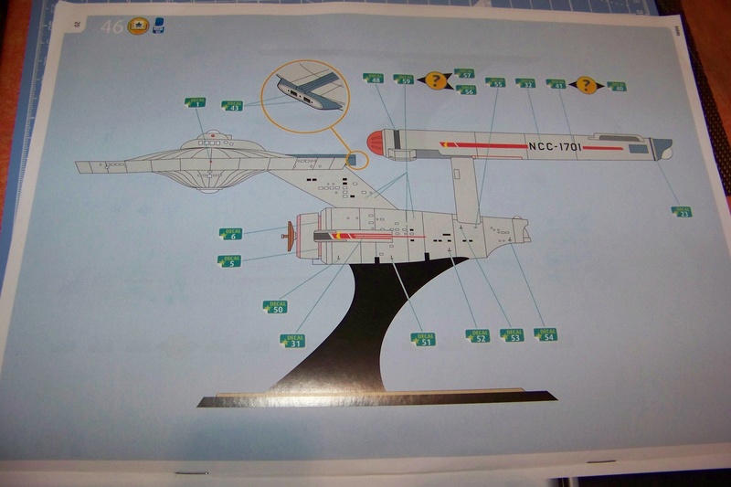 1/600 NCC 1701 Enterprise (Revell ) FINI 100_4920