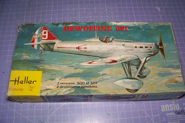 1/72 Dewoitine 501 ( Heller musée )    2372010