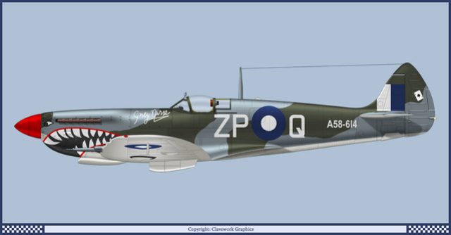 supermarine spitfire mk VIII 1/32 tamiya  81_11_10