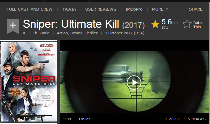 فيلم الاكشن والدراما والاثارة الرائع Sniper Ultimate Kill 2017 720p.BluRay مترجم بنسخة البلوري 13-04-13
