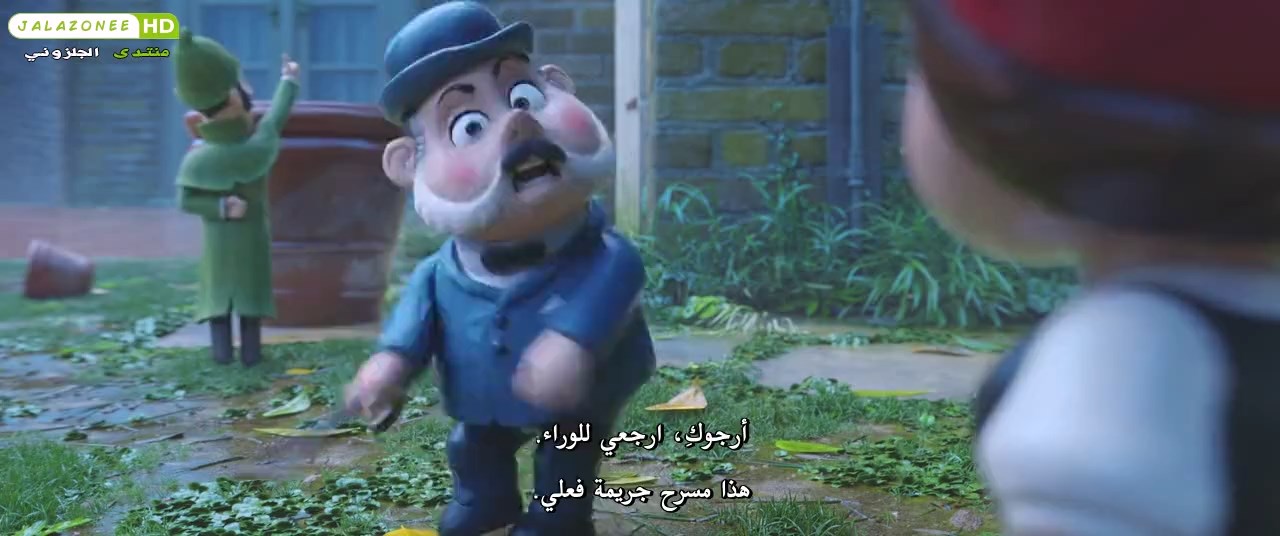 حصريا فيلم الاينمي والمغامرة والكوميدي الجميل Sherlock Gnomes (2018) 720p BluRay مترجم بنسخة البلوري 3113
