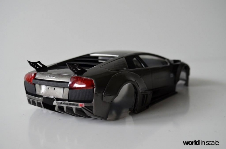 Lamborghini Murciélago "LIBERTY WALK" (LB PERFORMANCE) - 1/24 by Fujimi, Eigthyo 1113