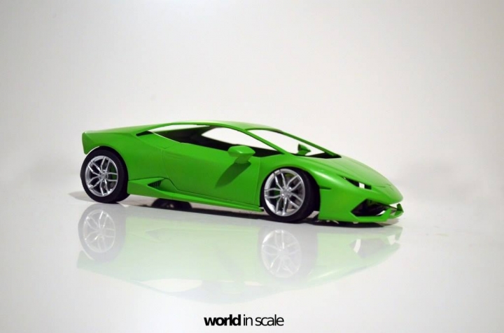 LAMBORGHINI HURACÁN LP-610 - 1/24 by Aoshima 1212