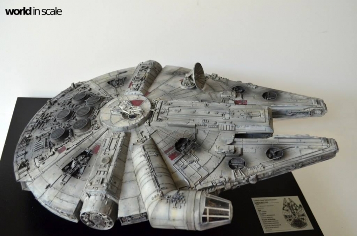 STAR WARS "Millennium Falcon" - 1/72 by Fine Molds / Revell, LEDs & mehr 1219