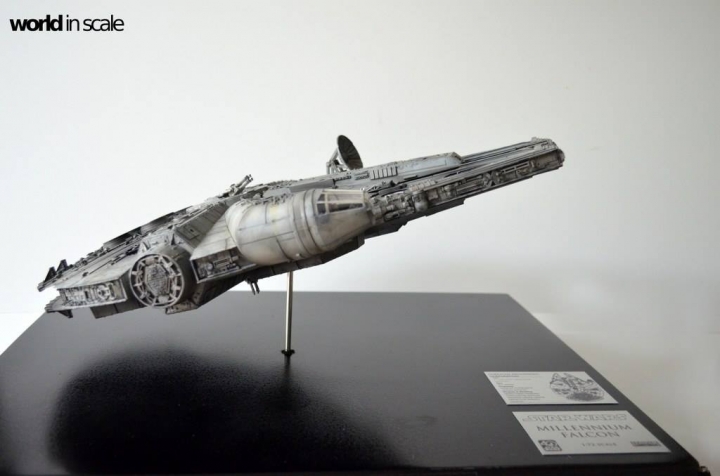 STAR WARS "Millennium Falcon" - 1/72 by Fine Molds / Revell, LEDs & mehr 1417