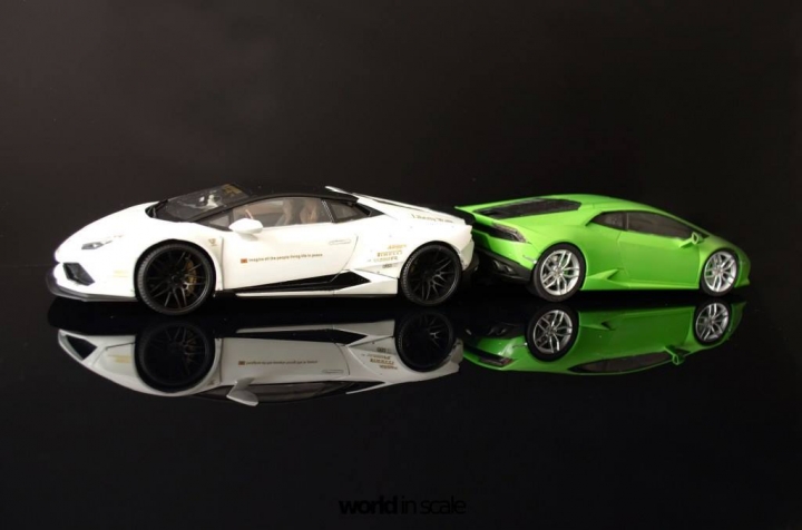 Lamborghini Huracán "Liberty Walk" - 1/24 by Aoshina + Hobby Design 1511