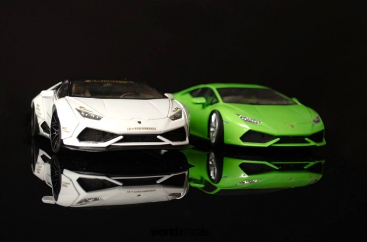 Lamborghini Huracán "Liberty Walk" - 1/24 by Aoshina + Hobby Design 1711