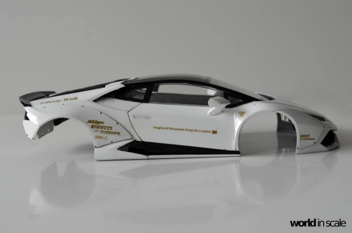 Lamborghini Huracán "Liberty Walk" - 1/24 by Aoshima & Hobby Design 1712