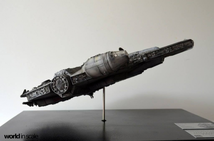 STAR WARS "Millennium Falcon" - 1/72 by Fine Molds / Revell, LEDs & mehr 2115