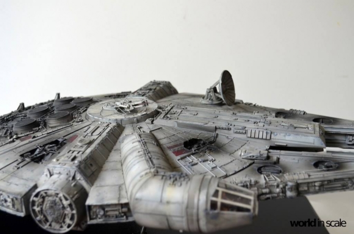 STAR WARS "Millennium Falcon" - 1/72 by Fine Molds / Revell, LEDs & mehr 2811