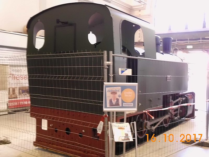 Lok 1 " Friedrich", ehem. Lok der Hasper Hütte auf dem Wittener Hauptbahnhof 313