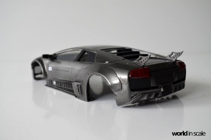 Lamborghini Murciélago "LIBERTY WALK" (LB PERFORMANCE) - 1/24 by Fujimi, Eigthyo 618