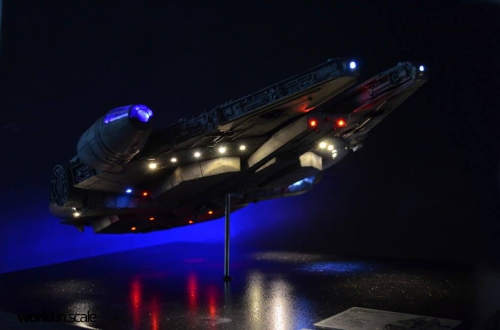 STAR WARS "Millennium Falcon" - 1/72 by Fine Molds / Revell, LEDs & mehr 730