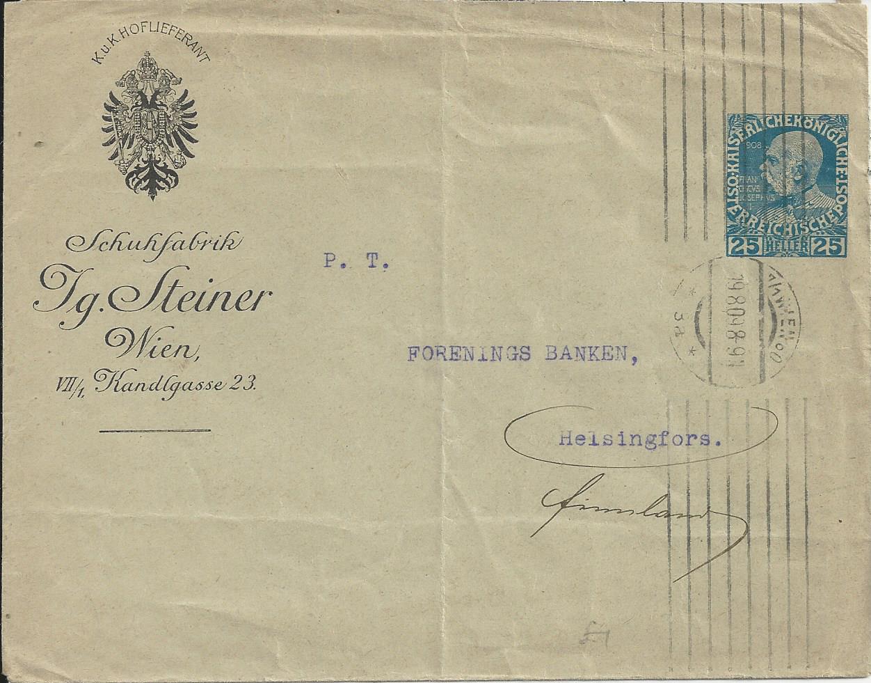 Osterreich - Private Briefumschläge Monarchie Bild102