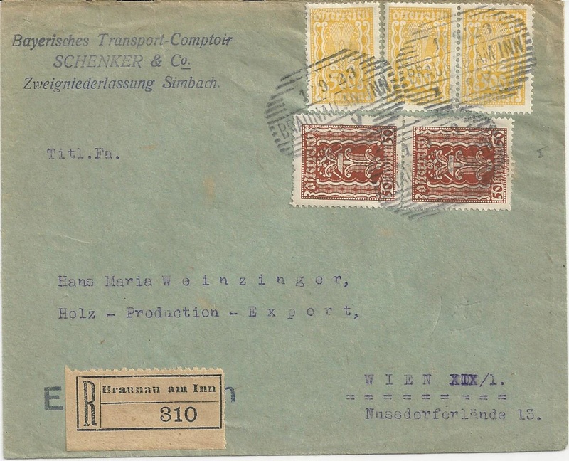 Osterreich - Inflation in Österreich - Belege - 1918 bis 1925 - Seite 13 Bild49