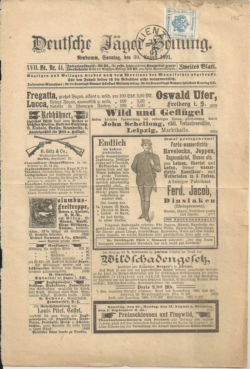 Zeitungsstempelmarken Bild_235