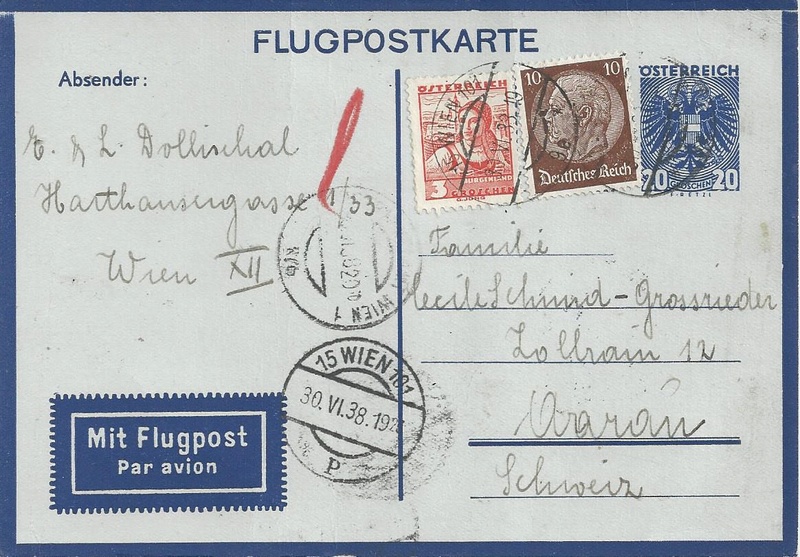flugpost - Österreich im III. Reich (Ostmark) Belege - Seite 11 Bild_240