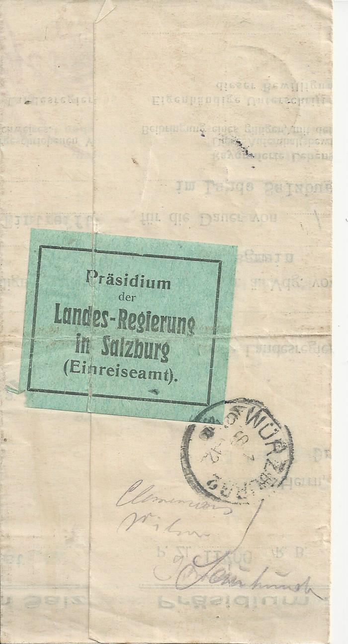  - Inflation in Österreich - Belege - 1918 bis 1925 - Seite 16 Bild_294