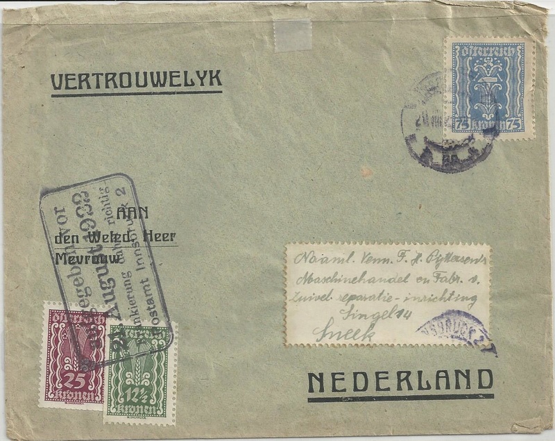 Osterreich - Inflation in Österreich - Belege - 1918 bis 1925 - Seite 13 Bild_433