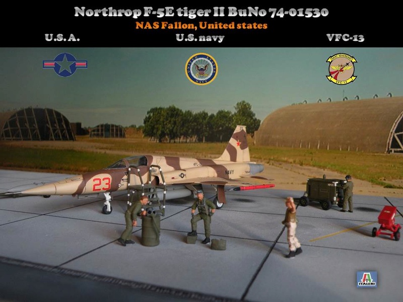 Northrop F-5E tiger II - 1/72 - Hobbyboss/Italeri Prysen11