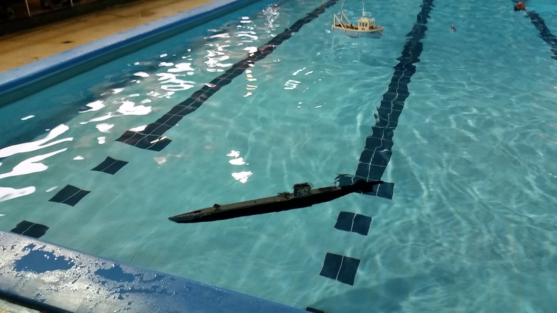 The Model Show - winter indoor swimming pool sailing - Poynton, Stockport 9,10th December 2017 20171220