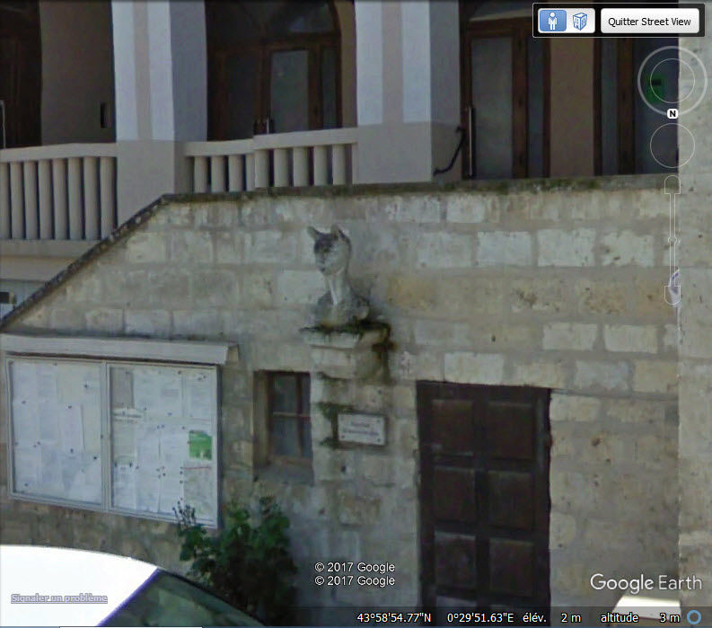 STREET VIEW / Les chats de La Romieu - Gers - France Www211