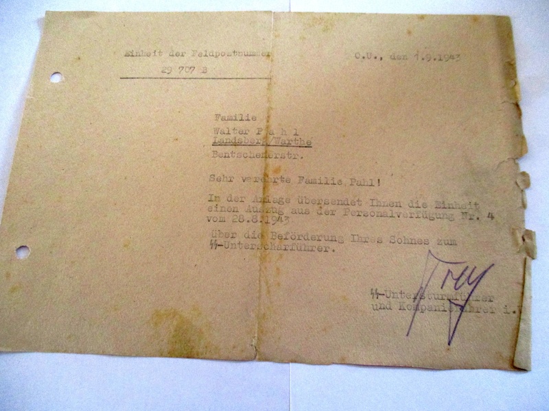  documents SS dont un de la Leibstandarte Adolf Hitler  Img_8379