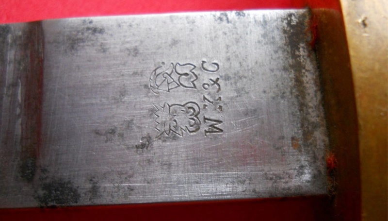 identification sabre court prussien Sabre310
