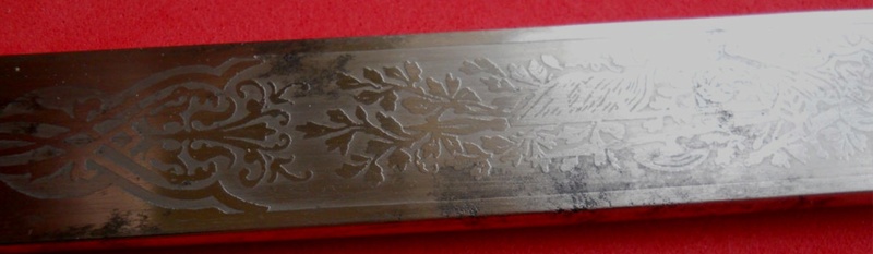 identification sabre court prussien Sabre410