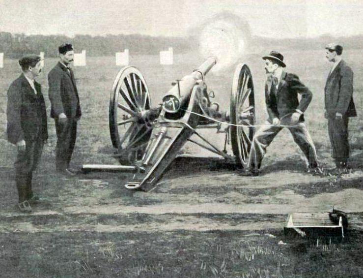 Tir Au Canon De Paris 1er Prix 1914  Concou10