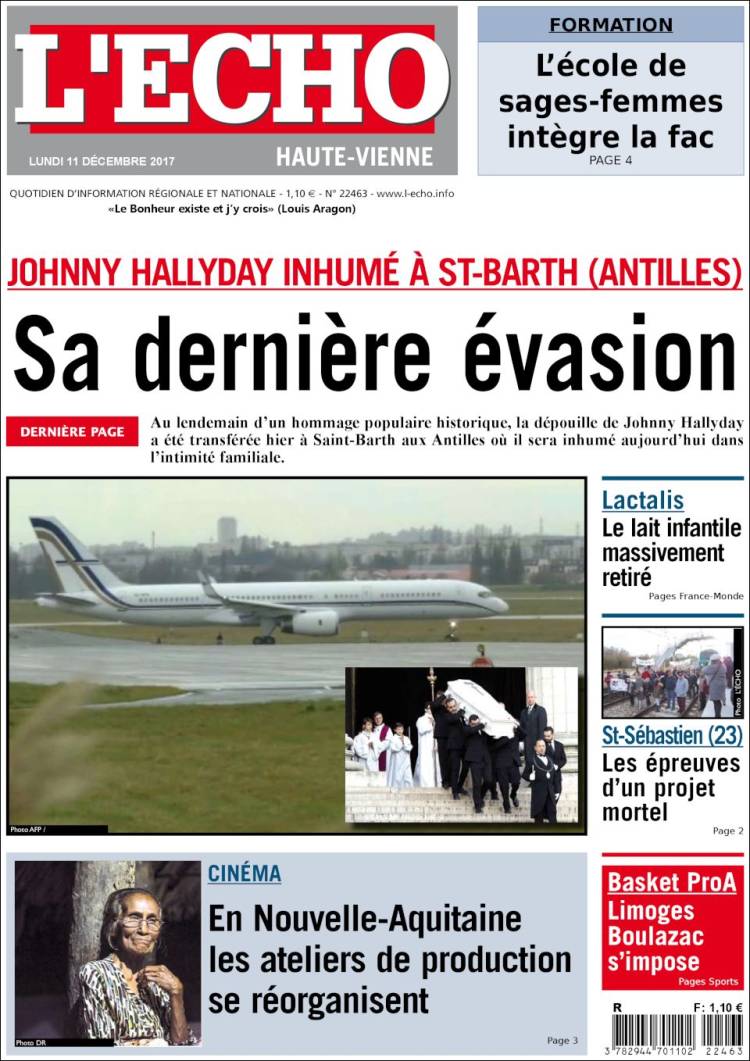 Johnny dans la presse 2018 - Page 13 Echo_710