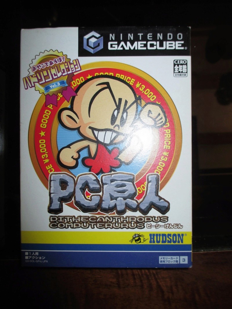 [VDS] jeu Gamecube :  PC Genjin Jap MINT, Complet. Img_2321