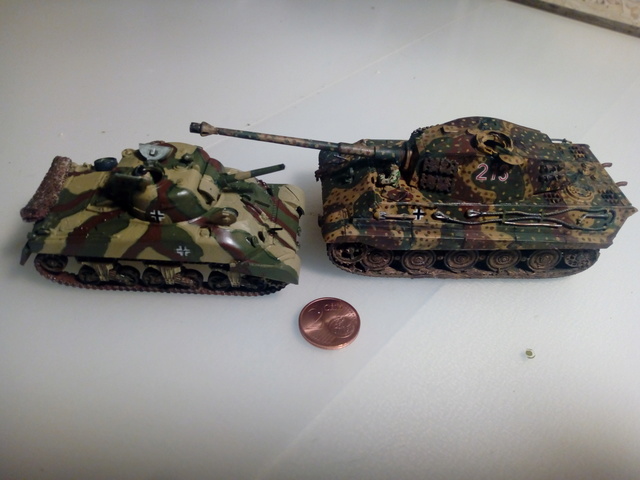 M4-A1 beutepanzer - esci + revell  - 1/72 23-04-12