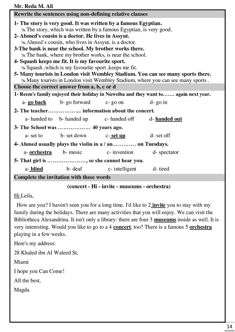 Final revision Workbook With Answer key 3rd prep.2018.jpg Final_23