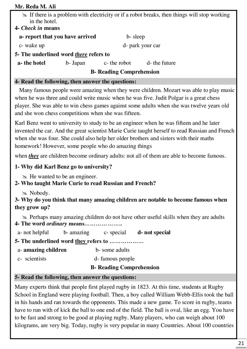 Final revision Workbook With Answer key 3rd prep.2018.jpg Final_29
