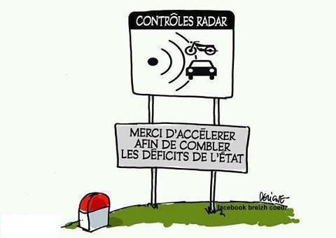 Le radar tourelle au bord des routes cette année. 9a4b5510