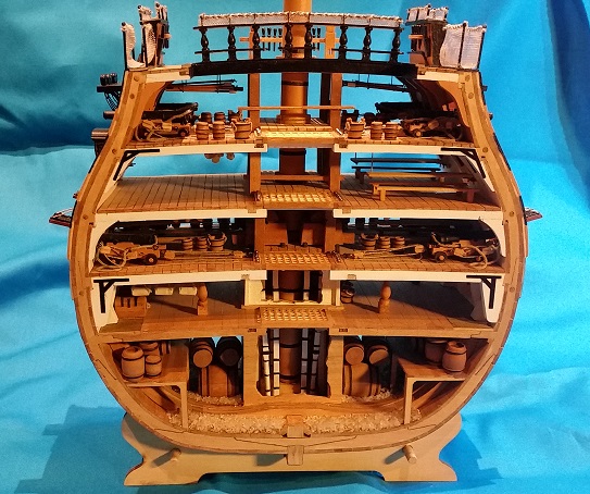 meninho's Querschnittmodell zur HMS VICTORY 20180212