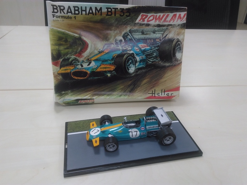 BRABHAM BT 33 BRANDS HATCH Grand prix d ANGLETERRE 1970 1/24ème Réf  L758 (photos finales) Img_2049