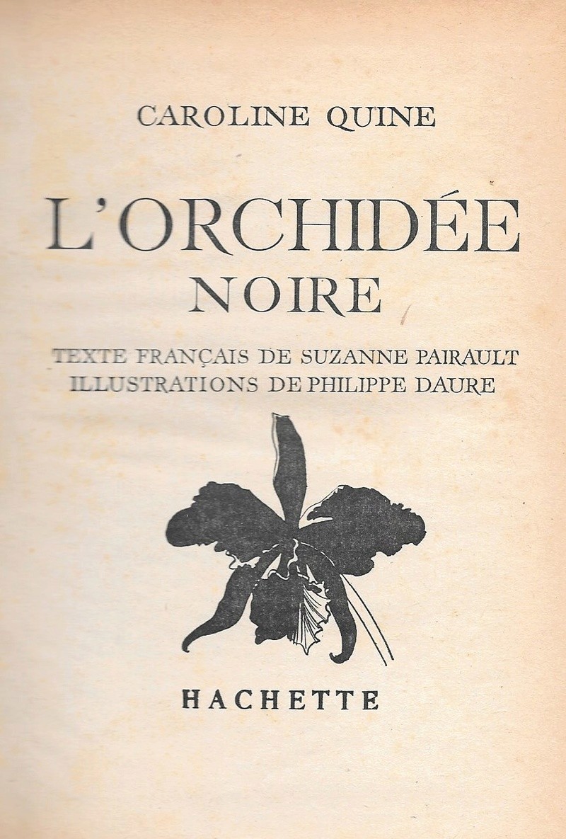 Les anciennes éditions de la série des Soeurs Parker. - Page 2 Orchid11