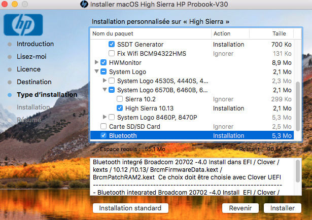 macOS High Sierra et macOS   Sierra HP Probook 4530S, 4440S, 4540S, 6460B, 6570B, 8460P, 8470p, 6470B,2570P, 9470M (UEFI) - Page 14 Captur15