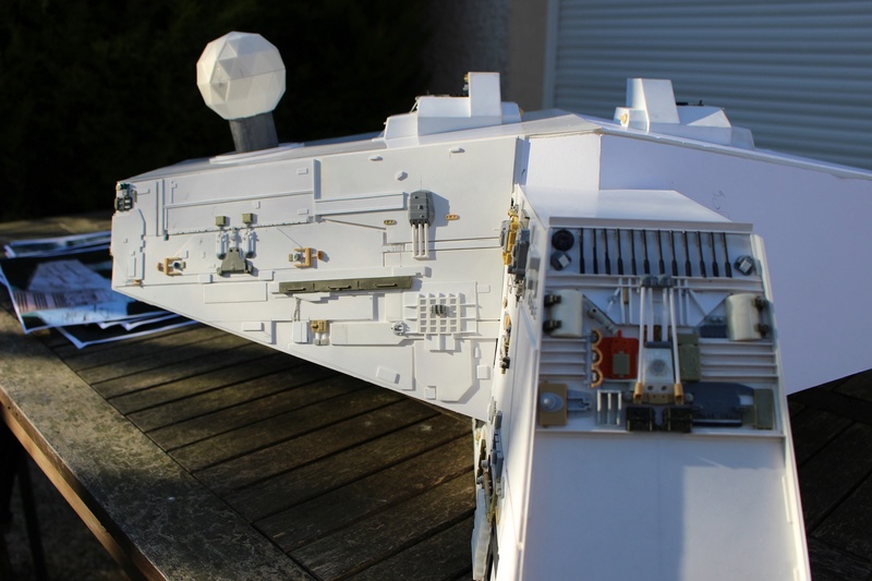 Star destroyer et Falcon Pont411
