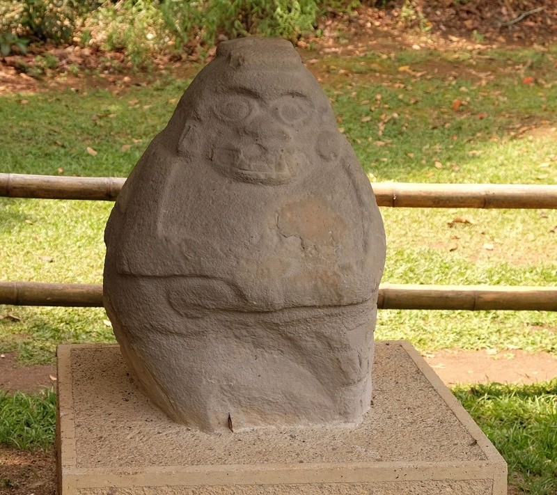 Le 10.02.2018 San Augustin (site classé au patrimoine mondial par l'UNESCO). Dscf4217