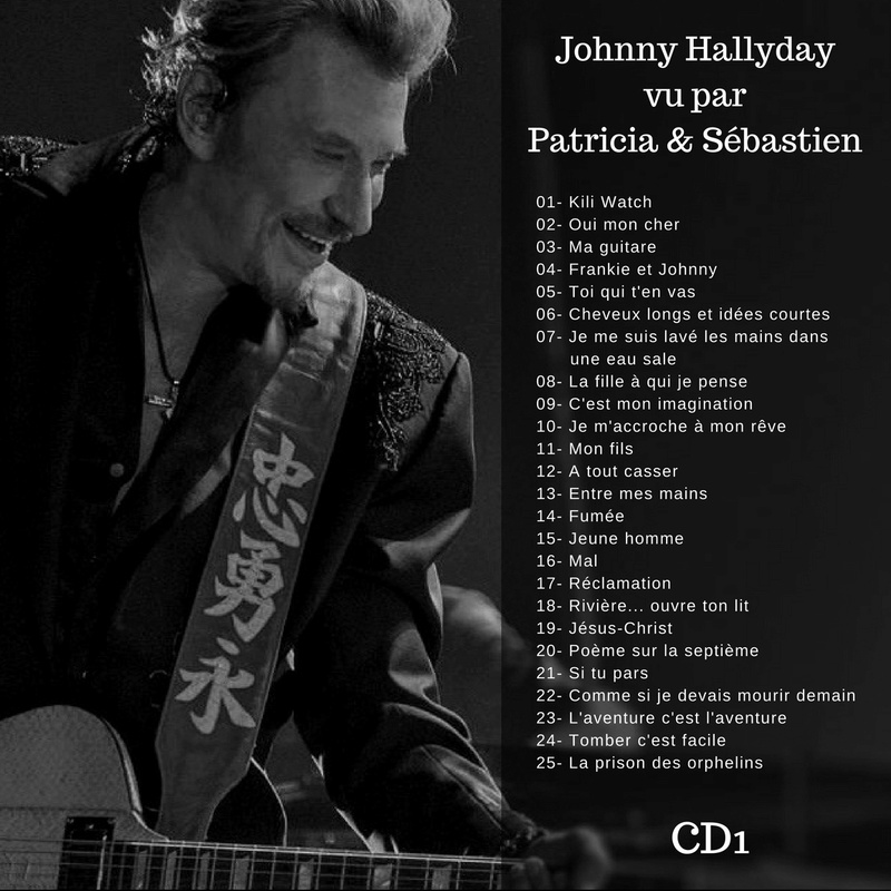 Idée de la retrospective de la carrière de Johnny Cd110