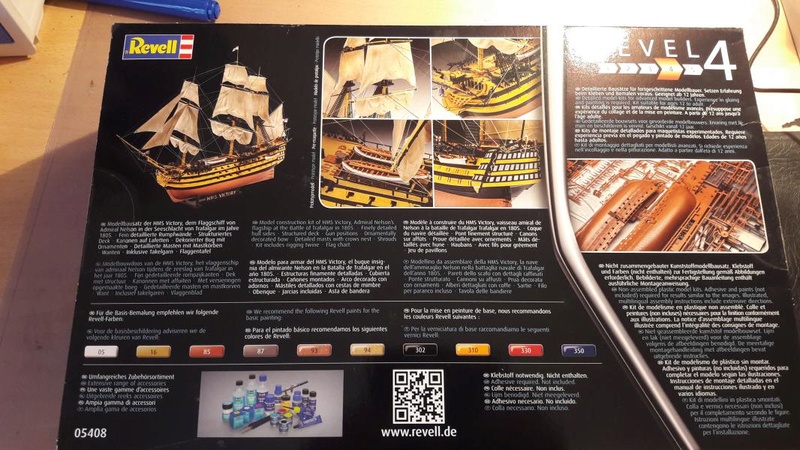 Revell HMS VICTORY 1/225 231