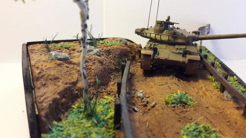 Diorama mise en situation de l'AMX 30 et clap de fin !!!!! 3419